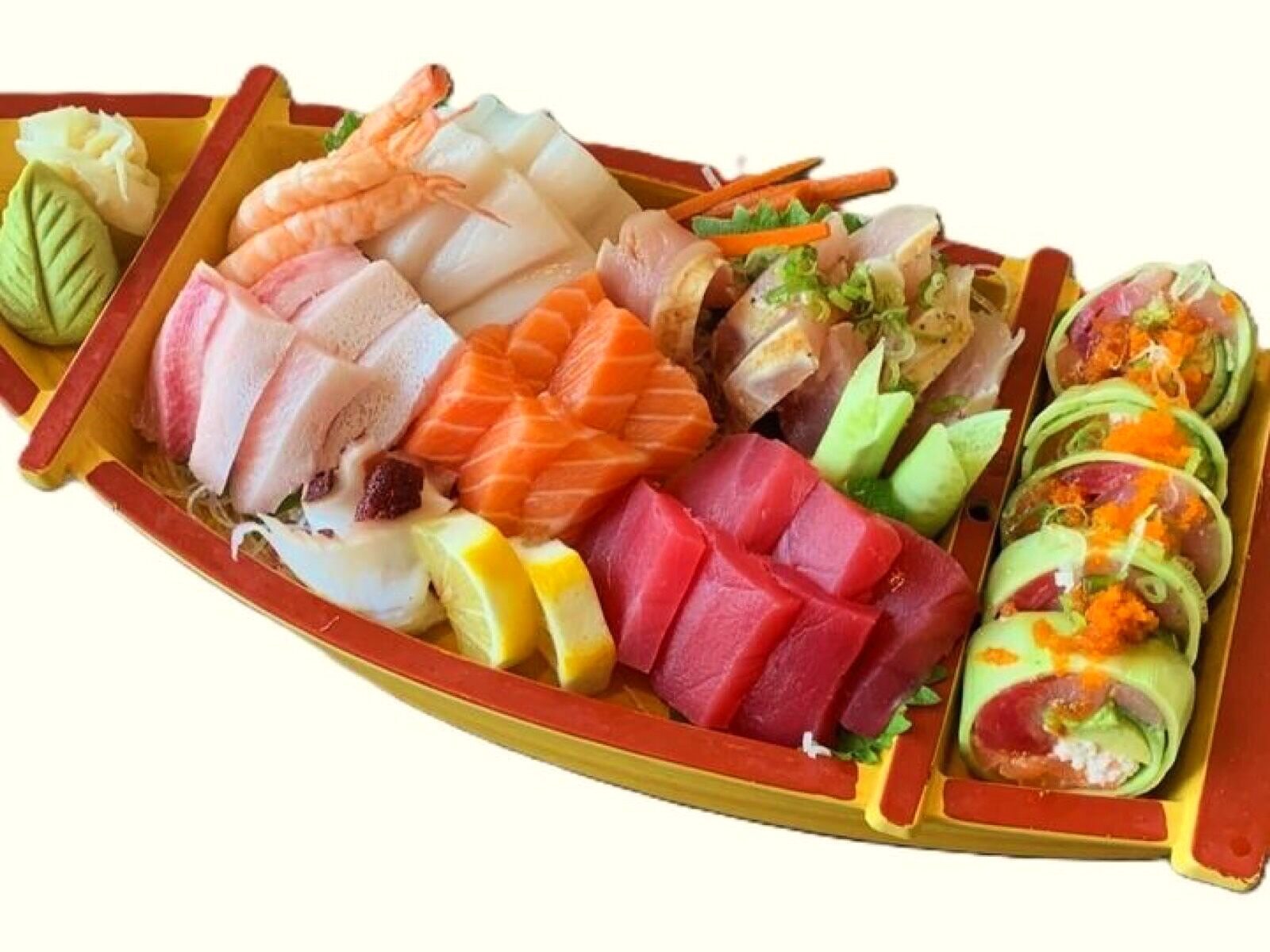 Sashimi Boat at Minato Sushi