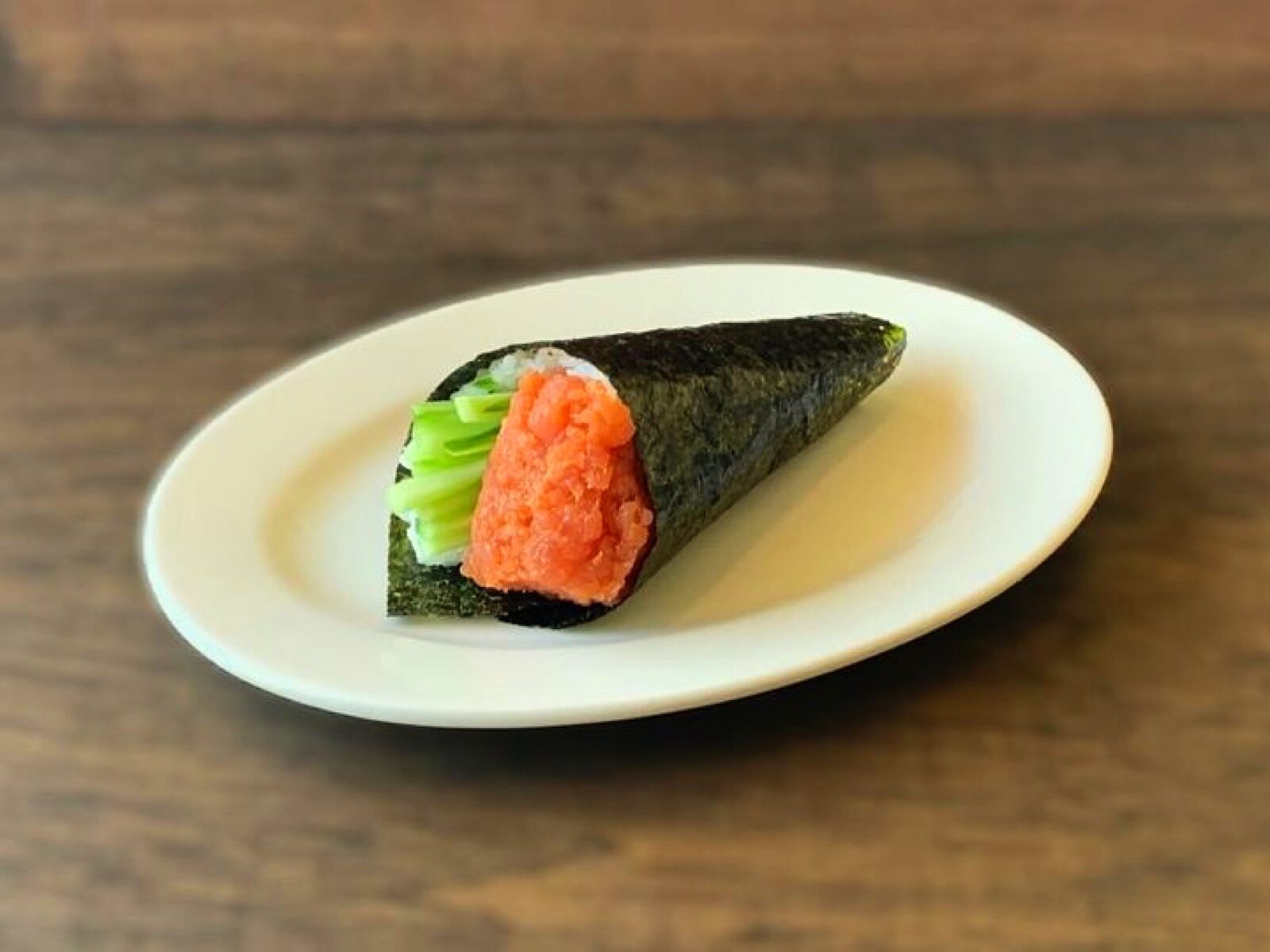 Spicy Tuna Handroll at Minato Sushi
