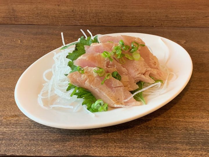 Albacore Tataki (4pc) at Minato Sushi