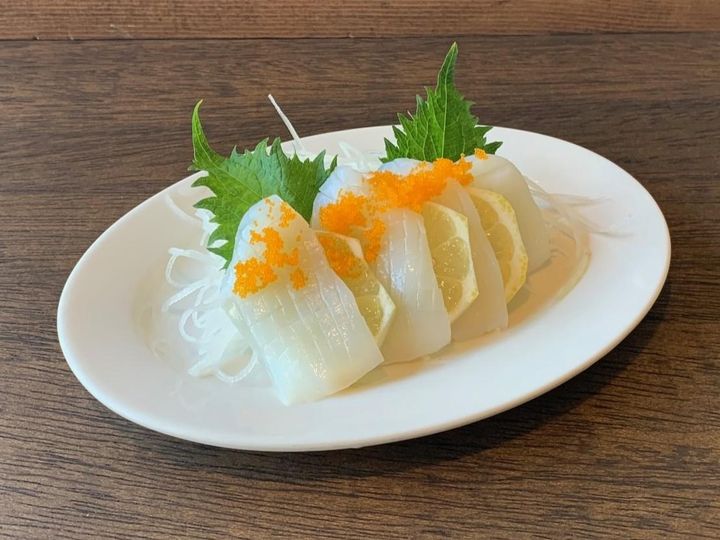 Squid (4pc) at Minato Sushi