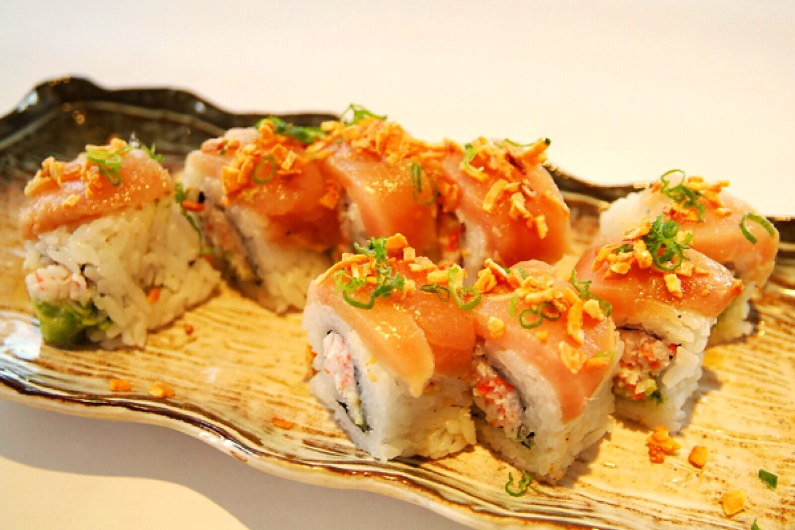Crazy Albacore Roll at Minato Sushi