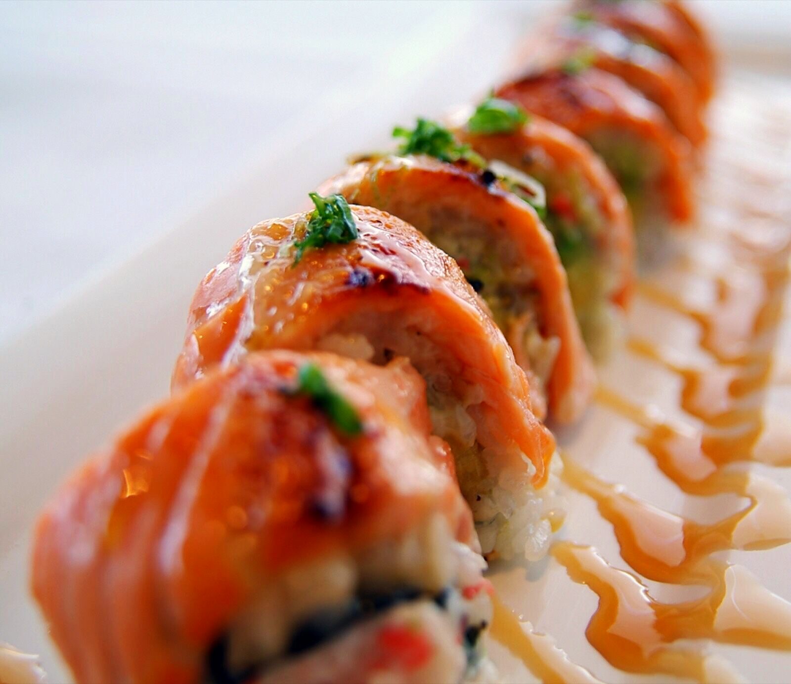 Hot Summer Roll at Minato Sushi