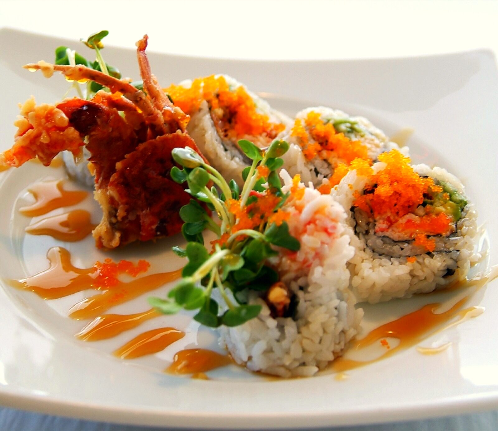 Spider Roll at Minato Sushi